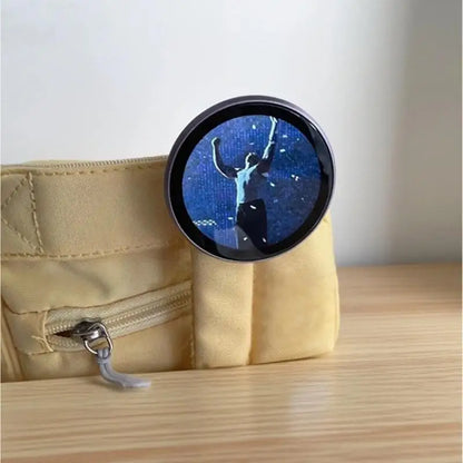 Customizable Electronic Badges Digital LED Animes Pin with Touch Control for Uploading Photos GIFs and Videos Gift for Fan P9YB