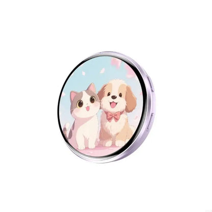 Customizable Electronic Badges Digital LED Animes Pin with Touch Control for Uploading Photos GIFs and Videos Gift for Fan P9YB