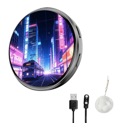 Customizable Electronic Badges Digital LED Animes Pin with Touch Control for Uploading Photos GIFs and Videos Gift for Fan P9YB