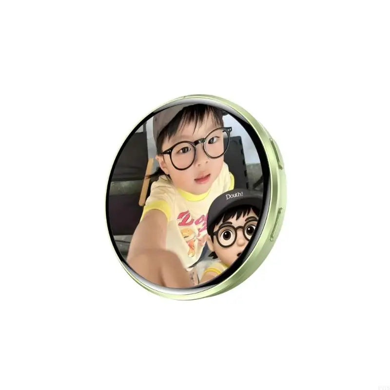 Customizable Electronic Badges Digital LED Animes Pin with Touch Control for Uploading Photos GIFs and Videos Gift for Fan P9YB